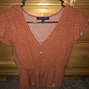 One Clothing Cropped Blouse
